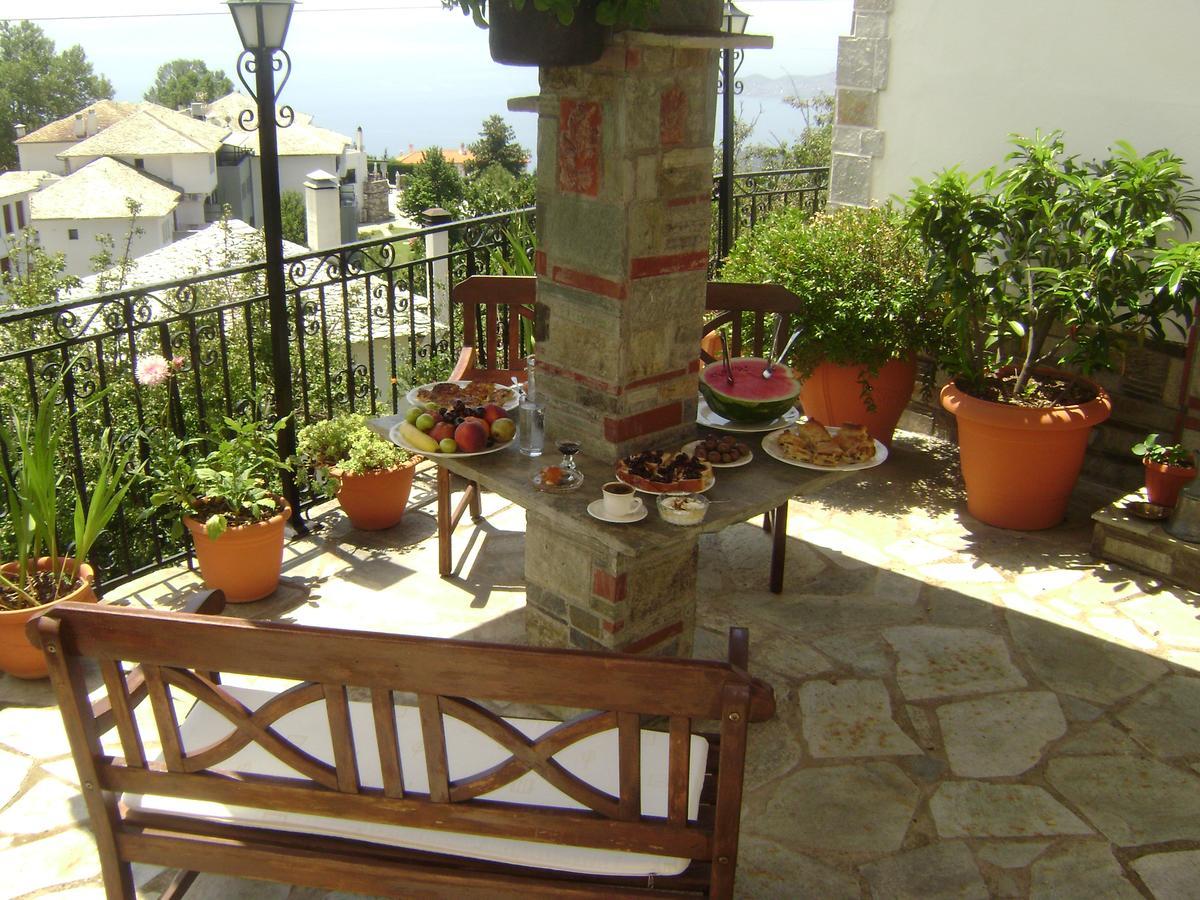 Villa Dryanouvaina Portaria  Luaran gambar